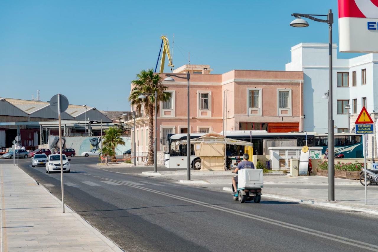 Ethrionplus Two Rooms Apartments Balconies 100 M From The Port Ermoupoli Exteriör bild